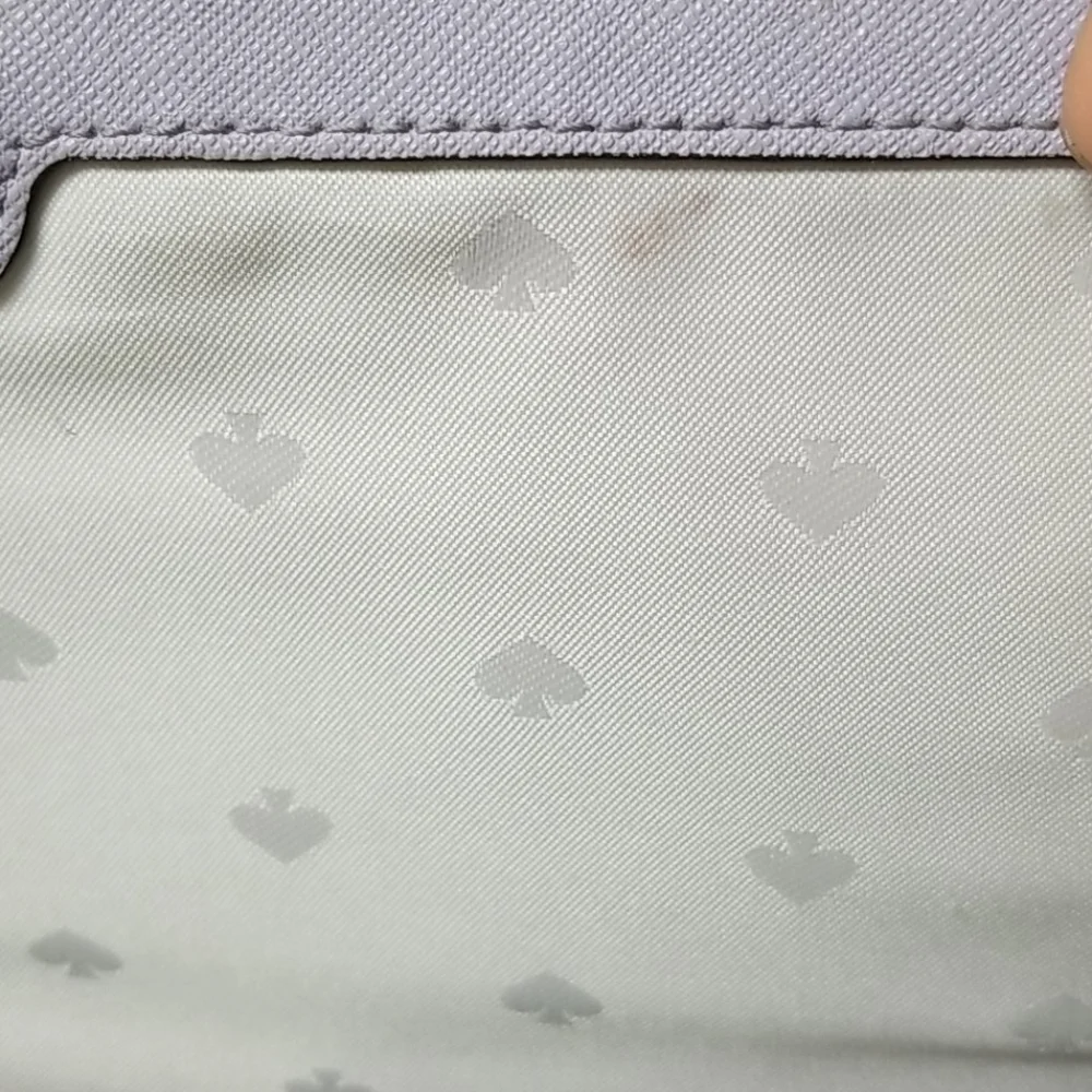 Kate spade lavender purse - Picture 5 of 7